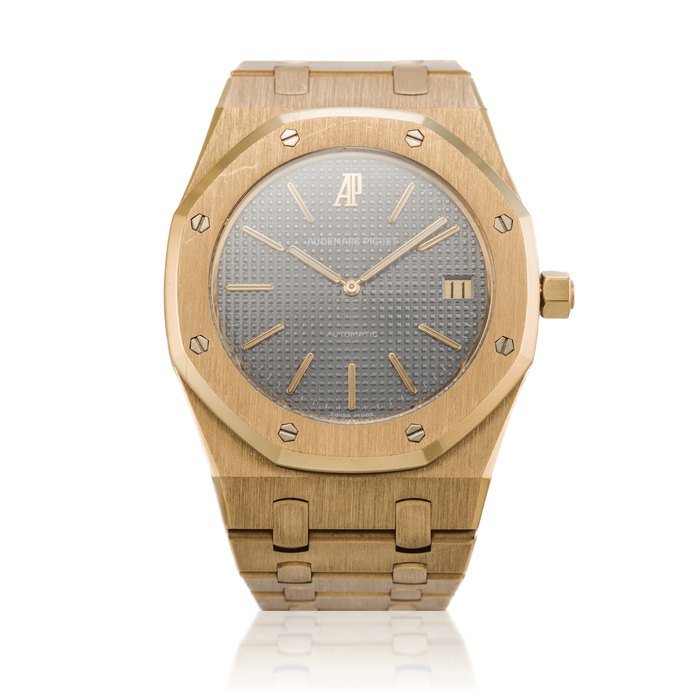 Audemars Piguet Reference 14802BA Royal Oak Jubilee | A limited edition yellow gold automatic wristwatch with date and bracelet, Circa 1992 · 14802BA