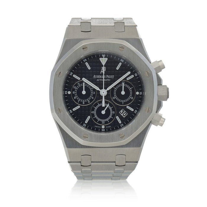 Audemars Piguet Royal Oak, Ref. 26300ST Stainless steel chronograph wristwatch with date and bracelet Circa 2010 · 26300ST