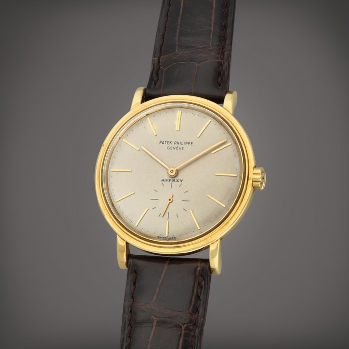 Patek Philippe Retailed by Asprey: Calatrava, Reference 3429 | A yellow gold automatic wristwatch | Circa 1963