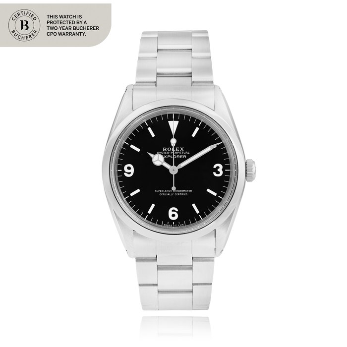 Rolex Explorer, Ref. 1016 Montre bracelet en acier avec bracelet | Stainless steel wristwatch with bracelet Vers 1962 | Circa 1962, Price & Market Data