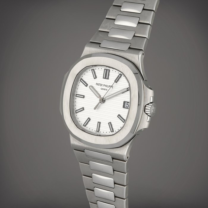 Patek Philippe Nautilus, Reference 5711/1A-011 | A stainless steel wristwatch with date and bracelet | Circa 2017 · 5711/1A-011