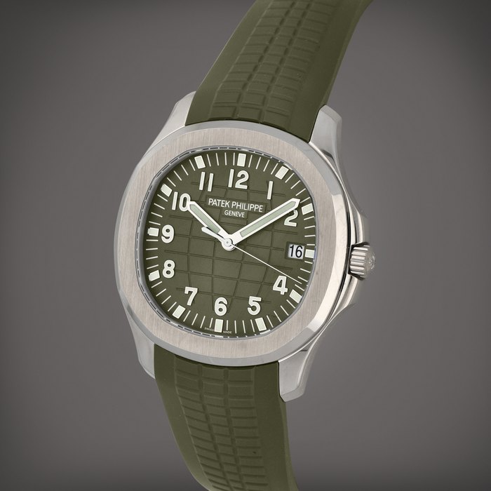 Patek Philippe Aquanaut, Reference 5168G | A white gold wristwatch with date | Circa 2019 · 5168G