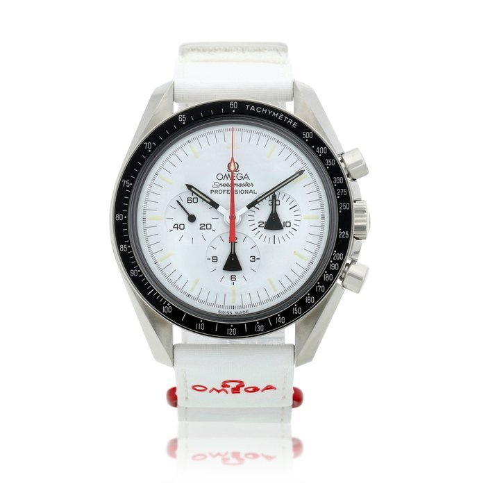 Omega Reference 311.32.42.30.04.001 Speedmaster Alaska Project Re-Edition, A limited edition stainless steel chronograph wristwatch, Circa 2008