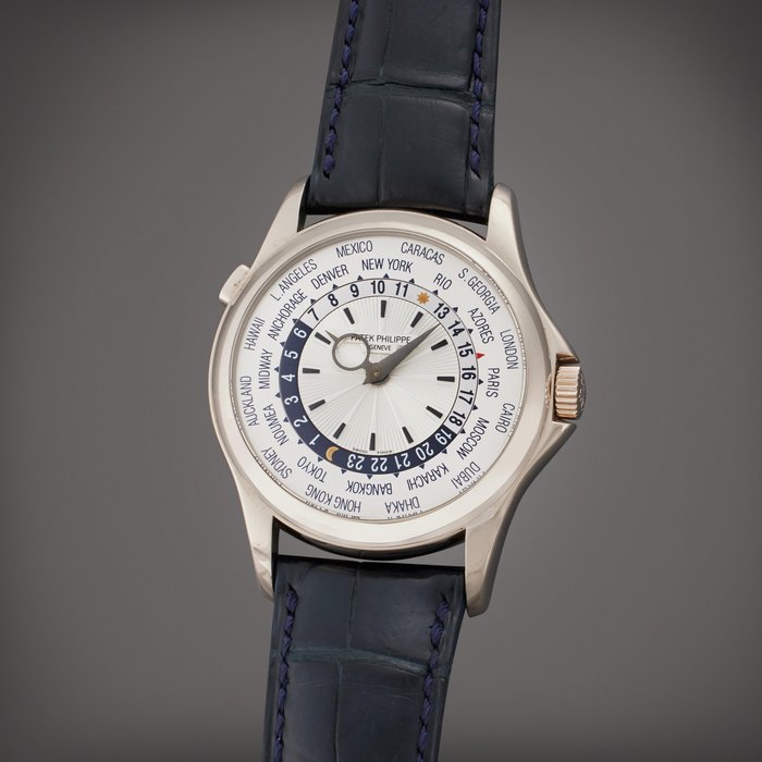 Patek Philippe Reference 5130G-001 | A white gold automatic world time wristwatch, Circa 2011, Price & Market Data
