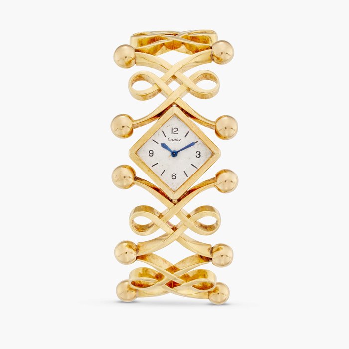 Cartier A rare and unusual bracelet watch, Circa 1960, Price & Market Data