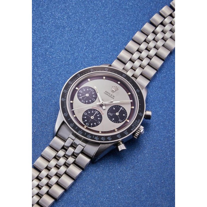 Rolex Reference 6241 ‘Paul Newman’ Daytona | A stainless steel chronograph wristwatch with bracelet, Circa 1969