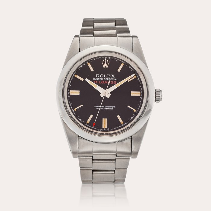 Rolex Reference 1019 Milgauss | A stainless steel automatic antimagnetic wristwatch with bracelet, Circa 1979