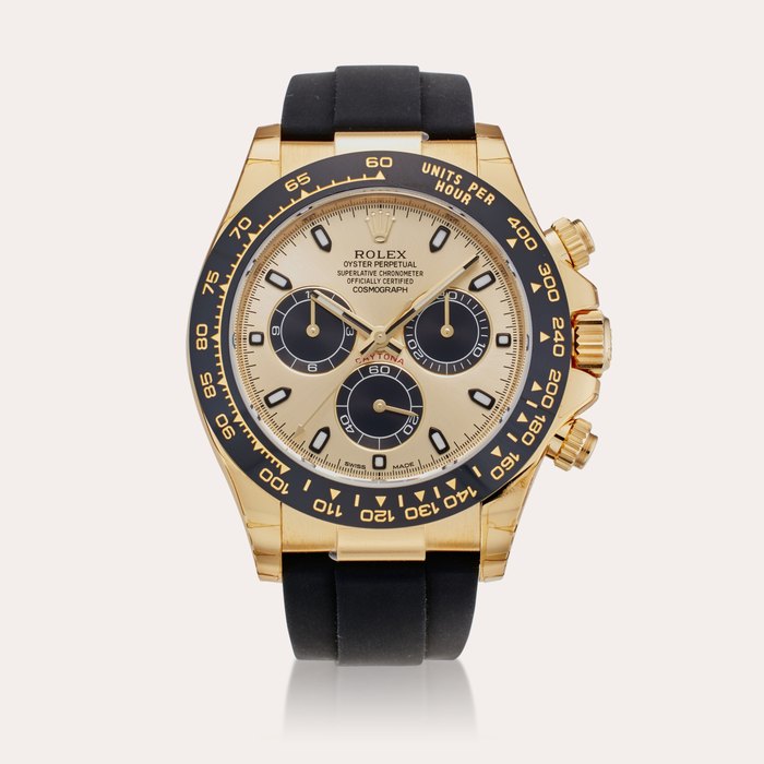 Rolex Reference 116518LN Daytona | A yellow gold automatic chronograph wristwatch, Circa 2018