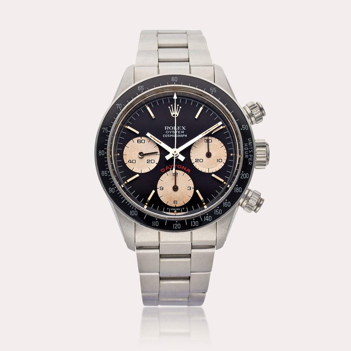 Rolex Reference 6263 'Big Red' Daytona | A stainless chronograph wristwatch with bracelet, Circa 1985