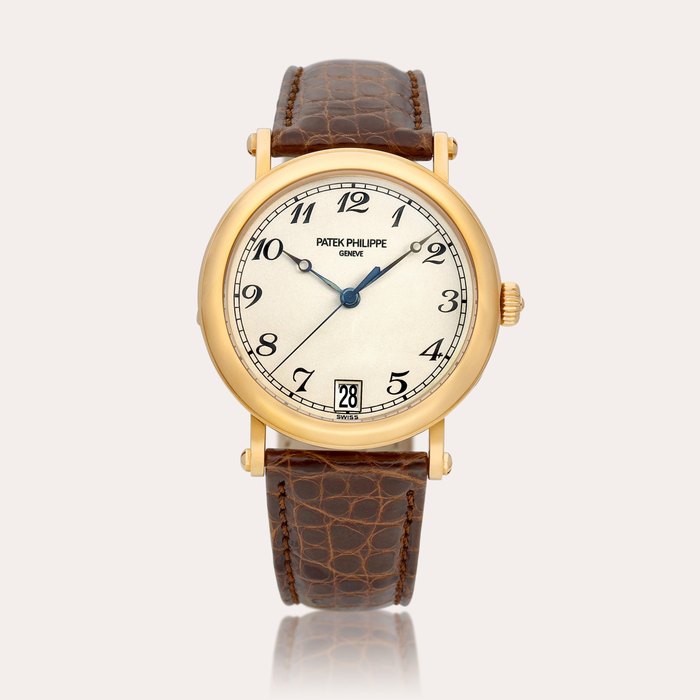Patek Philippe Reference 5053 | A pink gold wristwatch, Circa 2002 | 百達翡麗 | 型號 5053 | 粉紅金腕錶，約2002年製 · 5053