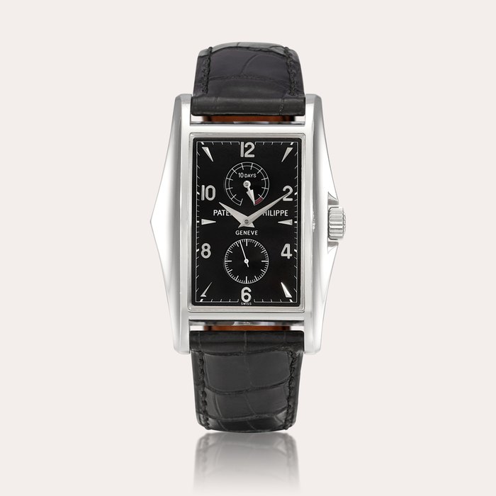 Patek Philippe Reference 5100 | A limited edition platinum wristwatch with 10 day power reserve indication, Made to commemorate the new Millennium, Circa 2000 | 百達翡麗 | 型號5100 | 限量版鉑金腕錶，備十天動力儲備顯示，為慶祝千禧年而製，約2000年製 · 5100