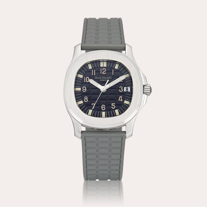 Patek Philippe Aquanaut, Reference 5066 | A stainless steel wristwatch with date, Circa 2005 | 百達翡麗 | Aquanaut 型號 5066 | 精鋼鏈帶腕錶，備日期顯示，約2005年製 · 5066