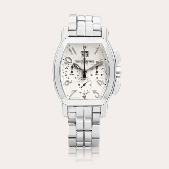 Vacheron Constantin Royal Eagle, Reference 49145/339A | A stainless steel chronograph wristwatch with date and bracelet, Circa 2007 | 江詩丹頓 | Royal Eagle 型號49145/339A | 精鋼計時鏈帶腕錶，備日期顯示，約2007年製 · 49145/339A
