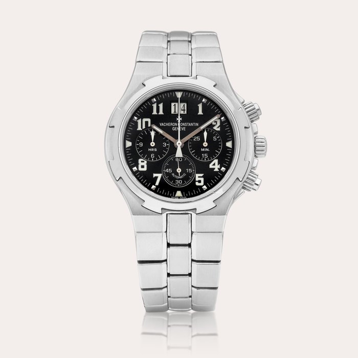 Vacheron Constantin Overseas, Reference 49140 | A stainless steel chronograph bracelet watch with date, Circa 2000 | 江詩丹頓 | Overseas 型號49140 | 精鋼計時鏈帶腕錶，備日期顯示，約2000年製 · 49140