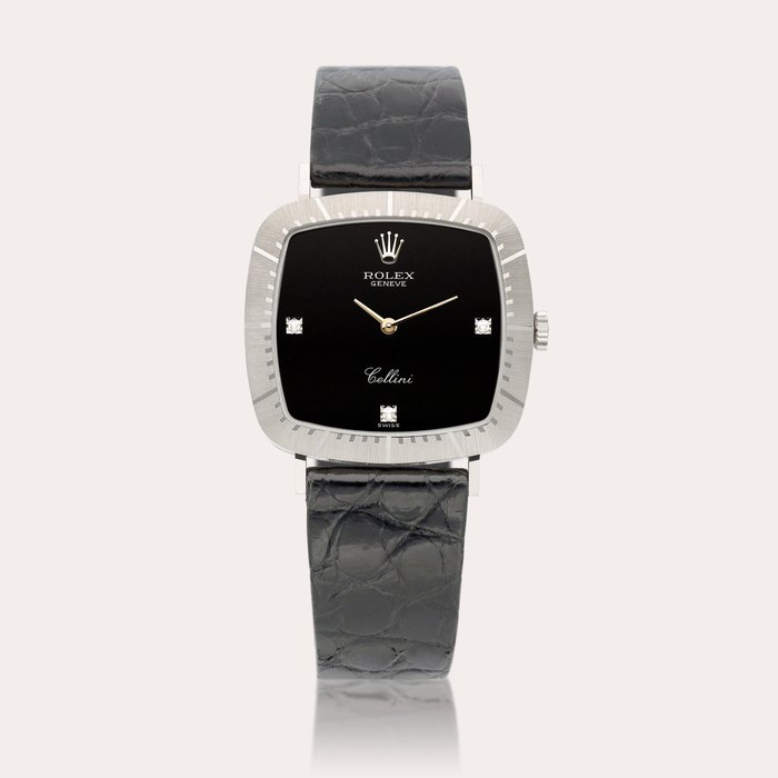 Rolex Cellini, Reference 4084 | A white gold and diamond-set wristwatch, Circa 2004 | 勞力士 | Cellini 型號4084 | 白金鑲鑽石腕錶，約2004年製 · 4084