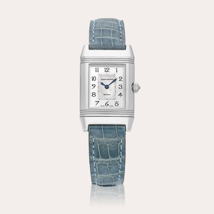 Jaeger-LeCoultre Reverso, Reference 266.3.44 | A white gold and diamond-set reversible wristwatch, Circa 2000 | 積家 | Reverso 型號266.3.44 | 白金鑲鑽石可翻轉腕錶，約2000年製 · 266.3.44