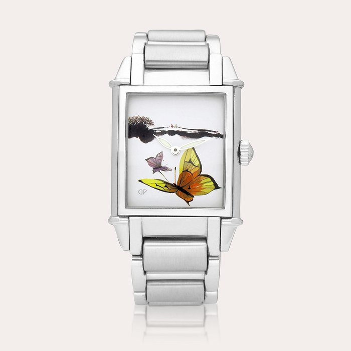 Girard-Perregaux Vintage 1945, Reference 25932 | A limited edition stainless steel wristwatch with bracelet, Circa 2010 | 芝柏 | Vintage 1945 型號25932 | 限量版精鋼鏈帶腕錶，約2010年製 · 25932