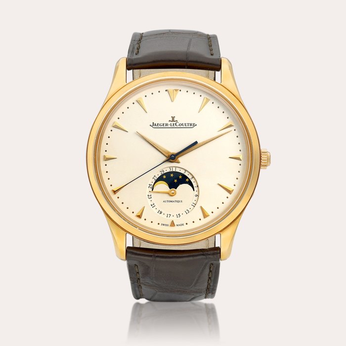 Jaeger-LeCoultre Master Control, Reference 176.2.64.S | A pink gold wristwatch with moon phases and date, Circa 2013 | 積家 | Master Control 型號 176.2.64.S | 粉紅金腕錶，備月相及日期顯示，約2013年製 · 176.2.64.S