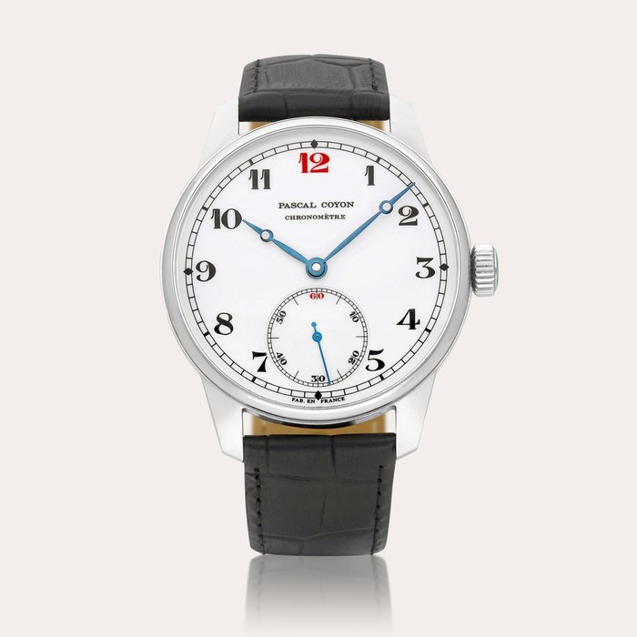 Pascal Coyon Chronometre | A stainless steel wristwatch, Circa 2017 | 精鋼腕錶，約2017年製
