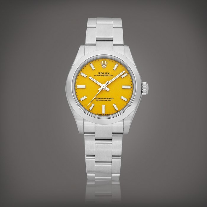 Rolex Oyster Perpetual 31, Reference 277200 A stainless steel wristwatch with bracelet, Circa 2021 | 勞力士 | Oyster Perpetual 31 型號277200 | 精鋼鏈帶腕錶，約2021年製 · 277200