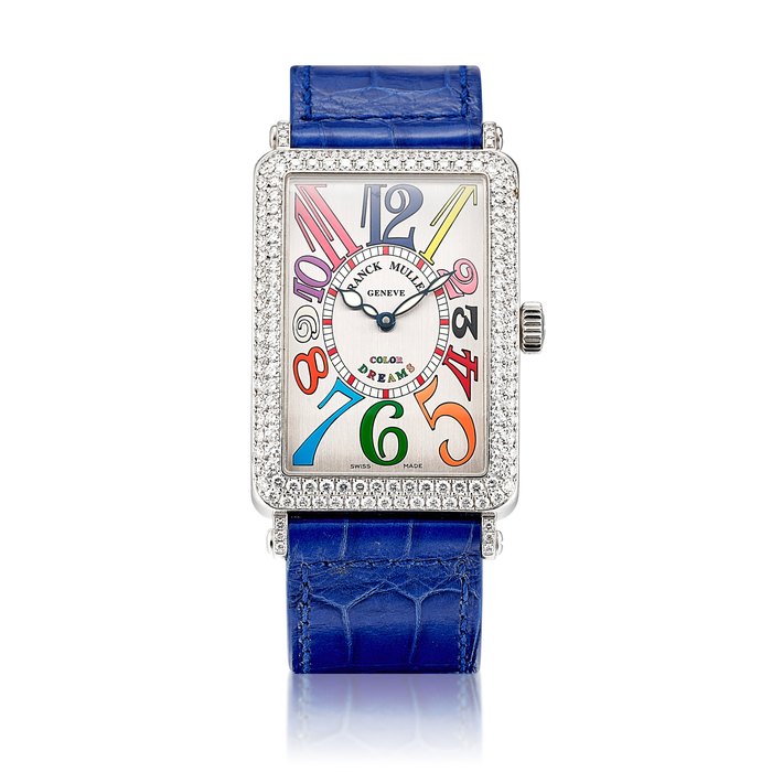 Franck Muller Color Dreams, Reference 1000 SC D | A white gold and diamond-set wristwatch, Circa 2013 Color Dreams | 型號1000 SC D | 白金鑲鑽石腕錶，約2013年製 · 1000