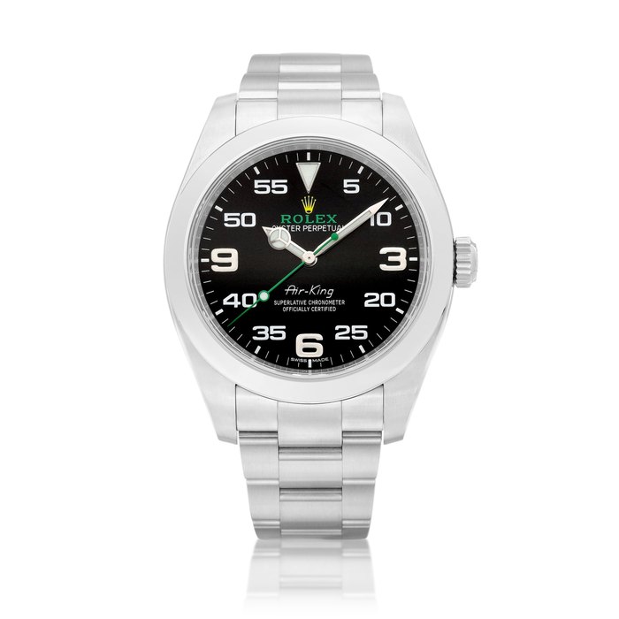 Rolex Air-King, Reference 116900 | A brand new stainless steel wristwatch with bracelet, Circa 2021 | 勞力士 Air-King 型號116900 | 全新精鋼鏈帶腕錶，約2021年製 · 116900