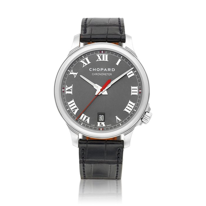 Chopard L.U.C. 1937 Twist, Reference 8527  |  A limited edition stainless steel wristwatch with date, Circa 2013  |  蕭邦 | L.U.C. 1937 Twist 型號8527 |  限量版精鋼腕錶，備日期顯示，約2013年製