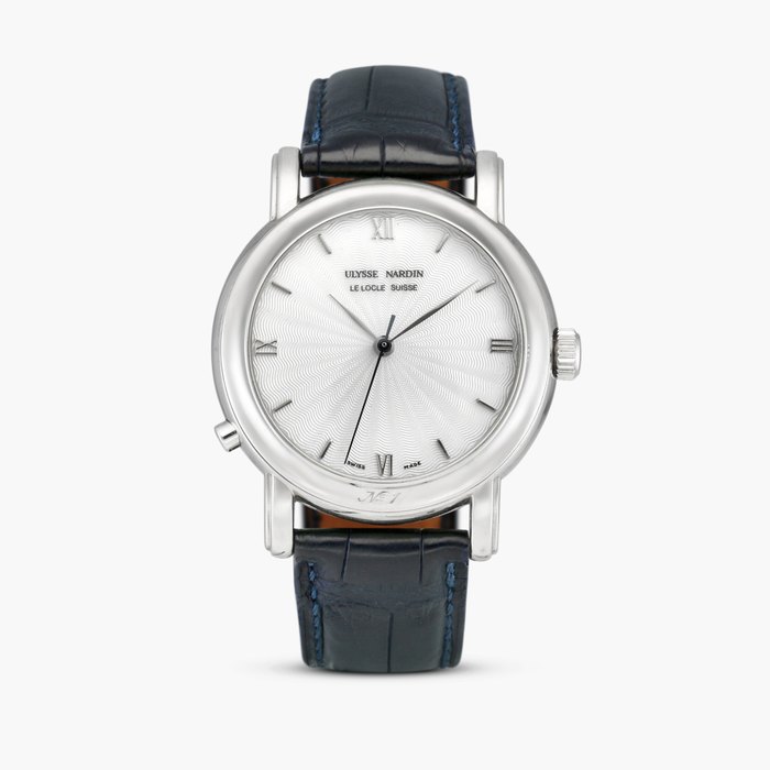 Ulysse Nardin San Marco | A unique white gold wristwatch with erotic automata, Circa 1990