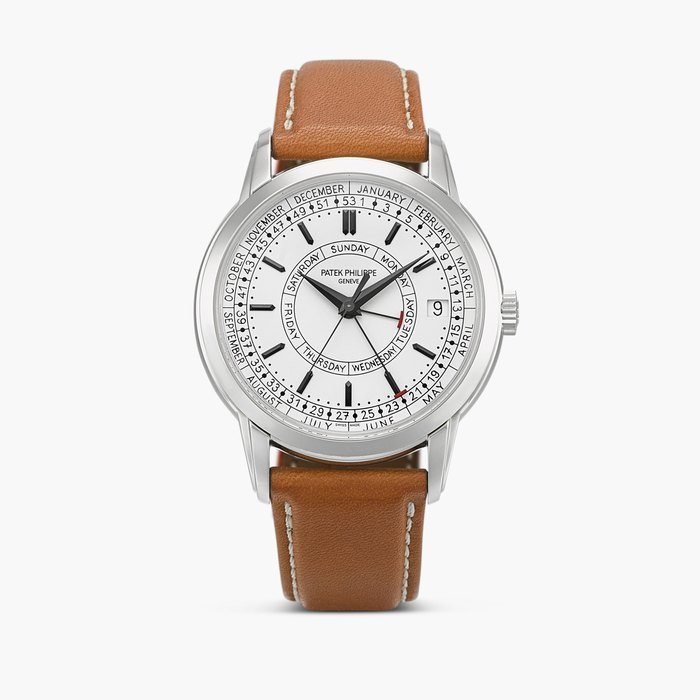 Patek Philippe Calatrava Weekly Calendar, Reference 5212 | A stainless steel wristwatch with month, day, date and weekly calendar, Circa 2022 · 5212
