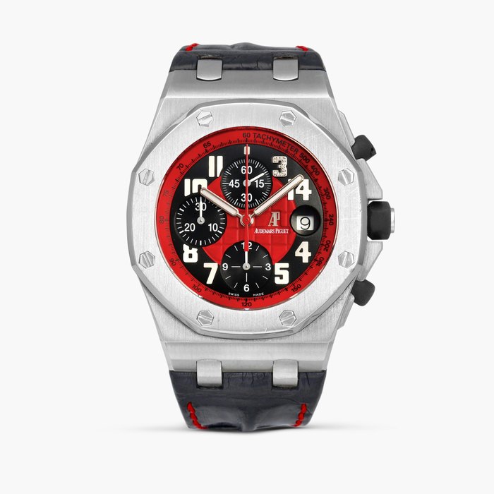 Audemars Piguet Royal Oak Offshore “Masato”, Reference 26195ST.OO.D101CR.01 | A limited edition stainless steel and diamond-set chronograph wristwatch with date, Circa 2010 · 26195ST.OO.D101CR.01