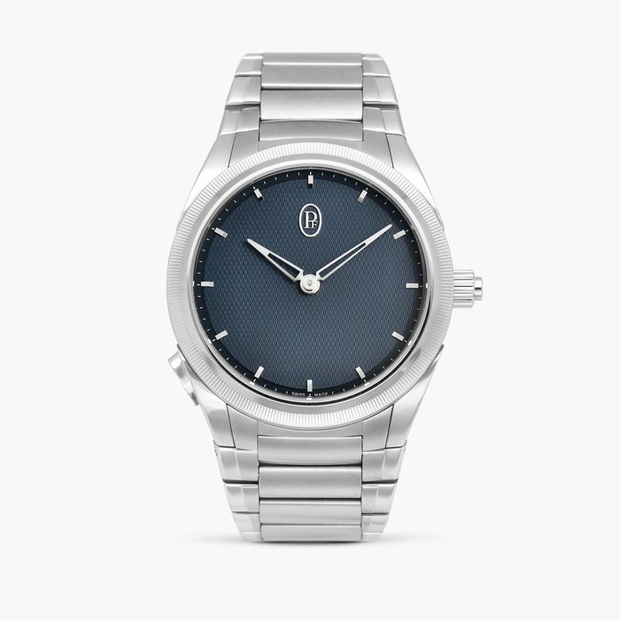 Parmigiani Fleurier Tonda PF GMT Rattrapante, Reference PFC905.1020001.100182 | A stainless steel dual time wristwatch with bracelet, Circa 2023 · PFC905.1020001.100182