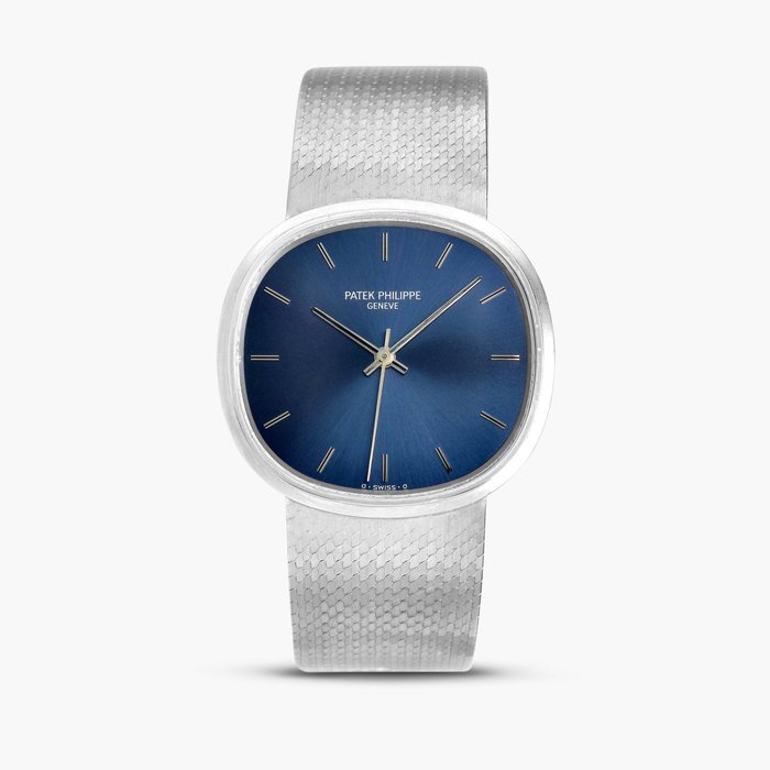 Patek Philippe Golden Ellipse, Reference 3586/1 | A white gold bracelet watch, Circa 1970 · 3586/1