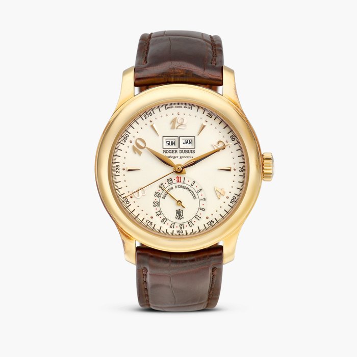 Roger Dubuis Hommage, Reference H40 57495 | A limited edition pink gold annual calendar wristwatch, Circa 1999