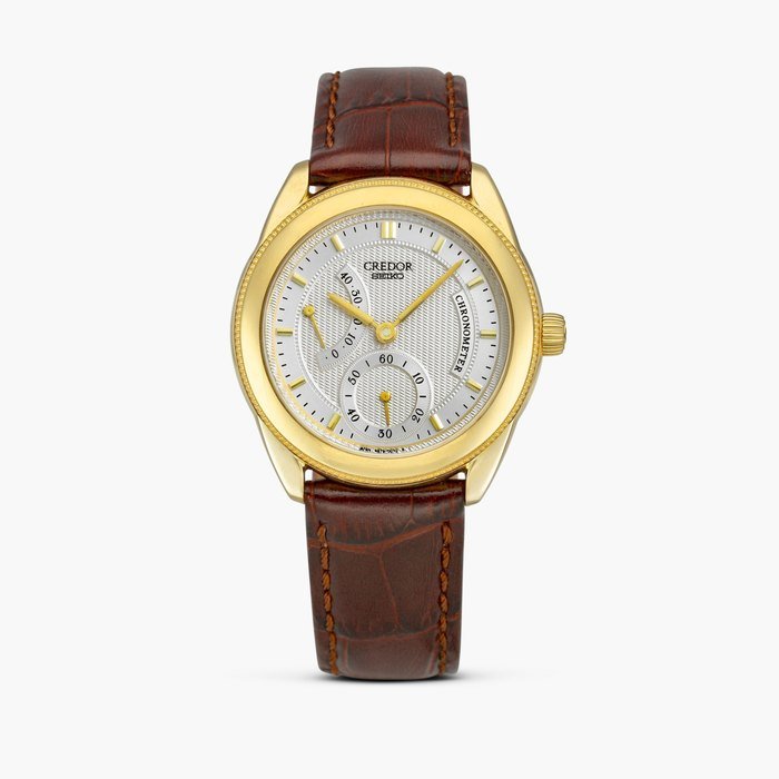 Credor Chronometer, Reference GBAY992 | A limited edition yellow gold wristwatch with power reserve indication, Circa 1998 · GBAY992