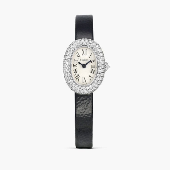 Cartier Baignoire Mini, Reference WJBA0050 | A white gold and diamond-set wristwatch, Circa 2025 · WJBA0050
