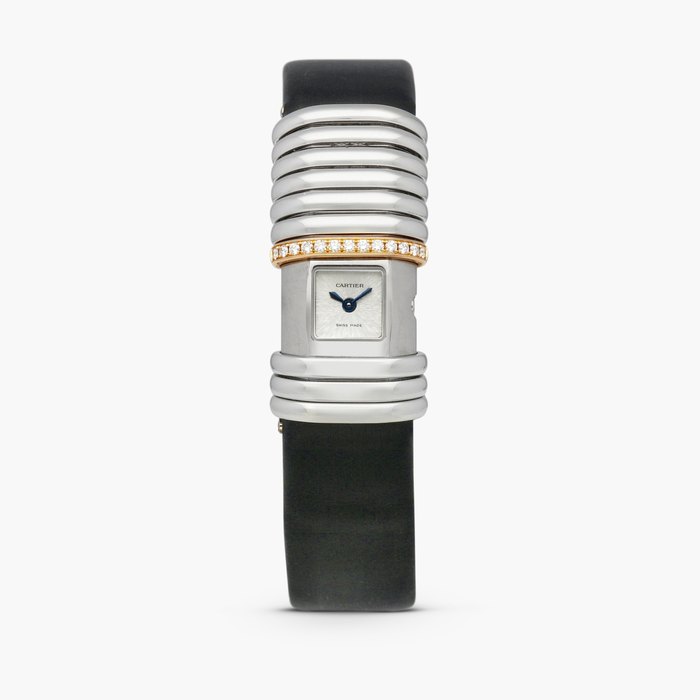 Cartier Declaration, Reference 2611 | A pink gold, titanium, stainless steel and diamond-set wristwatch with concealed dial, Circa 2006 · 2611