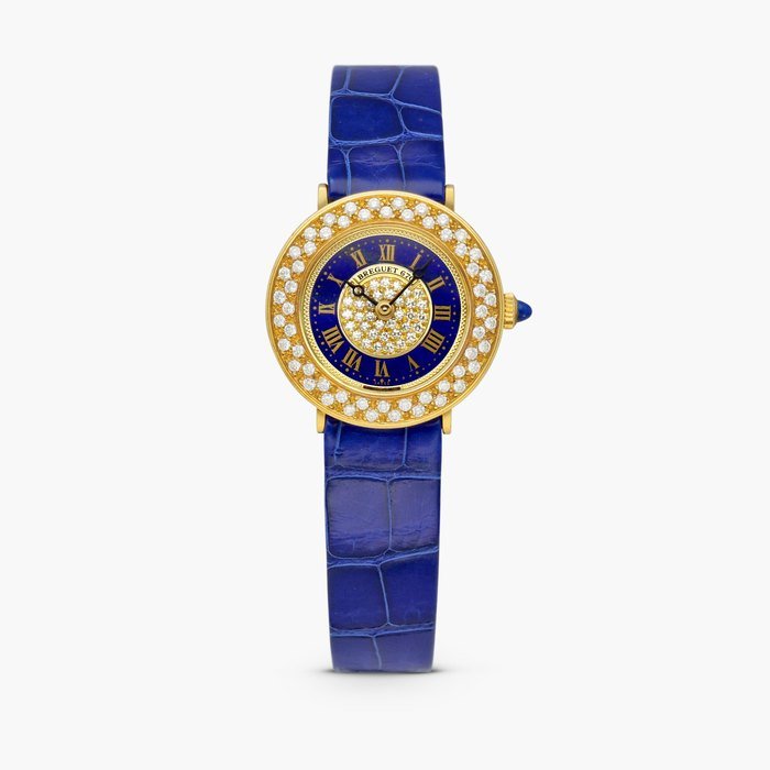 Breguet Reference 8121 | A yellow gold and diamond-set wristwatch, Circa 1998 · 8121