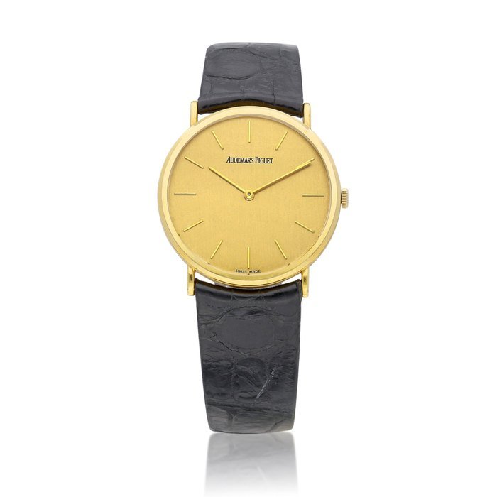 Audemars Piguet A yellow gold wristwatch, Circa 1990 | 愛彼 | 黃金腕錶，約1990年製