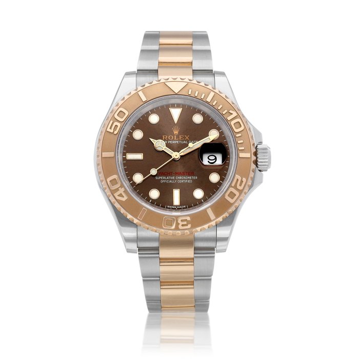 Rolex Yacht-Master, Reference 116621 | An Everose gold and stainless steel wristwatch with date and bracelet, Circa 2016 | 勞力士 | Yacht-Master 型號116621 | 永恆玫瑰金及精鋼鏈帶腕錶，備日期顯示，約2016年製 · 116621