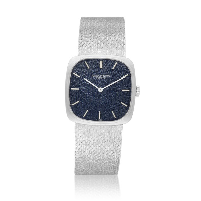 Patek Philippe Ellipse, Reference 3566 | A white gold bracelet watch, Circa 1965 | 百達翡麗 | Ellipse 型號3566 | 白金鏈帶腕錶，約1965年製 · 3566