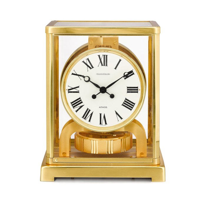 Jaeger-LeCoultre Atmos, Reference 5832 | A gilt brass atmos clock, Circa 1990 | 積家 | Atmos 型號5832 | 鍍金銅製空氣鐘，約1990年製 · 5832