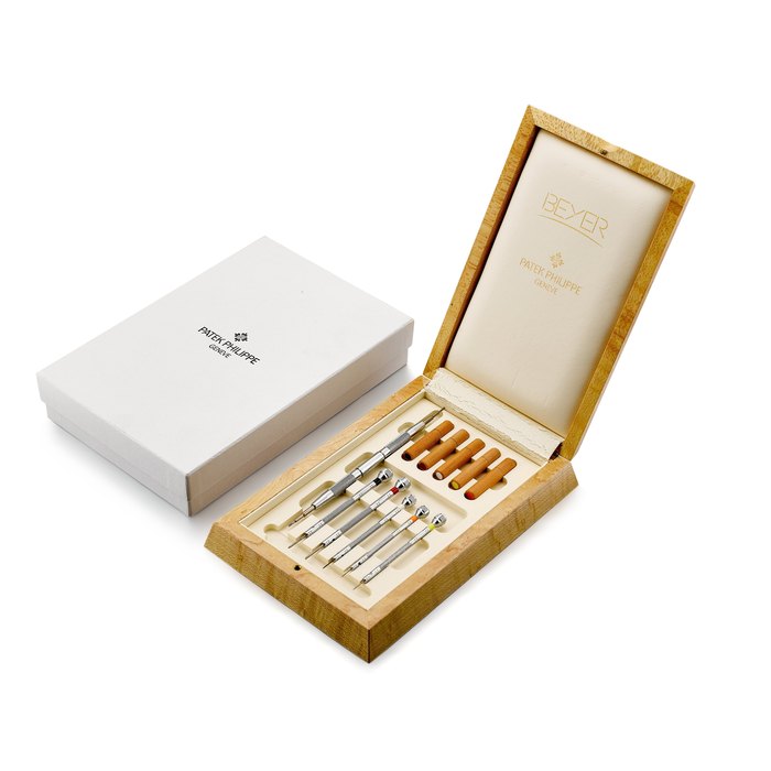 Patek Philippe A set of screwdrivers, Made in collaboration with Beyer, Circa 2015 | 百達翡麗 | 一套螺絲批，與 Beyer 合製，約2015年製