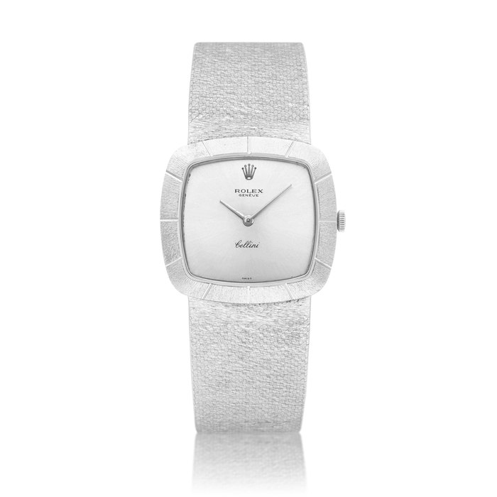 Rolex Cellini, Reference 3880 | A white gold bracelet watch, Circa 1971 | 勞力士 | Cellini 型號3880 | 白金鏈帶腕錶，約1971年製 · 3880