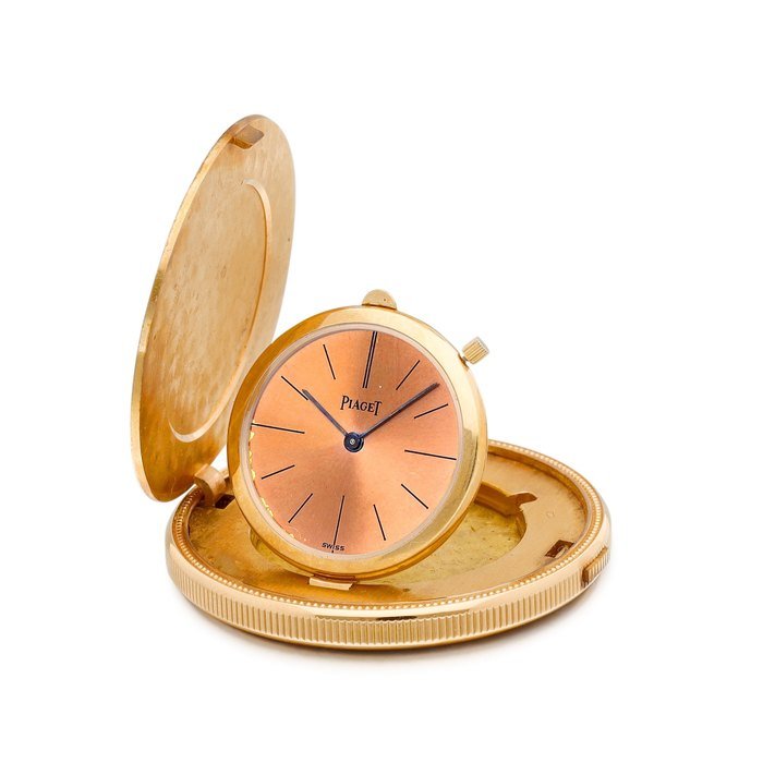 Piaget A yellow gold coin watch, Circa 1984 | 伯爵 黃金金幣錶，約1984年製