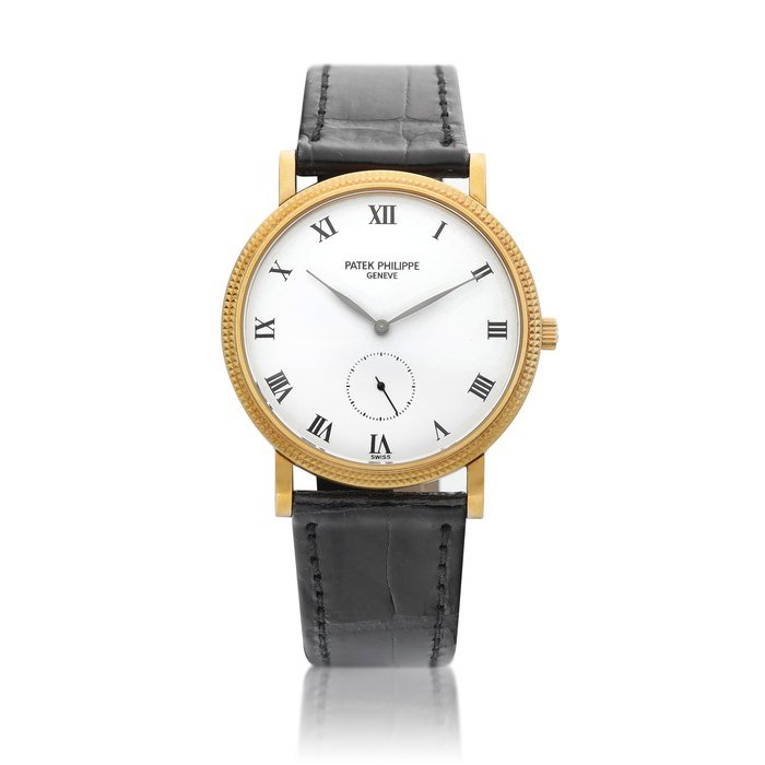 Patek Philippe Reference 3919 | A yellow gold wristwatch, Circa 1995 | 百達翡麗 | 型號3919 | 黃金腕錶，約1995年製 · 3919