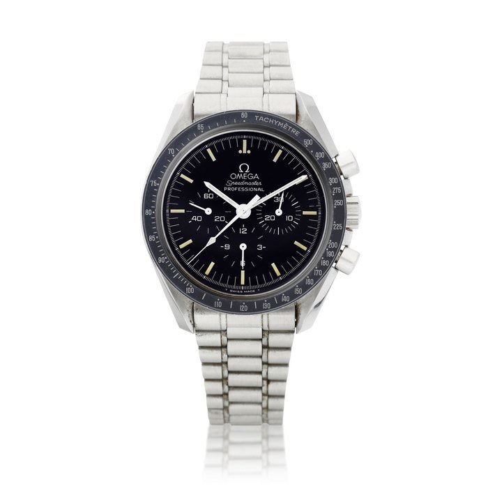 Omega Speedmaster Professional "Moon watch", Reference 3590.50 | A stainless steel chronograph wristwatch with bracelet, Circa 1989 | 歐米茄 | 超霸系列 Professional "Moonwatch" 型號3590.50 | 精鋼計時鏈帶腕錶，約1989年製