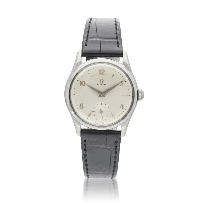 Omega Reference 2691 | A stainless steel wristwatch, Circa 1955 | 歐米茄 | 型號2691 | 精鋼腕錶，約1955年製 · 2691