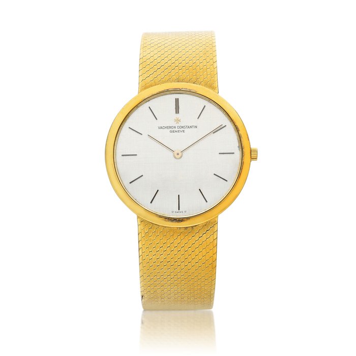 Vacheron Constantin A yellow gold bracelet watch, Circa 1979 | 江詩丹頓 黃金鏈帶腕錶，約1979年製