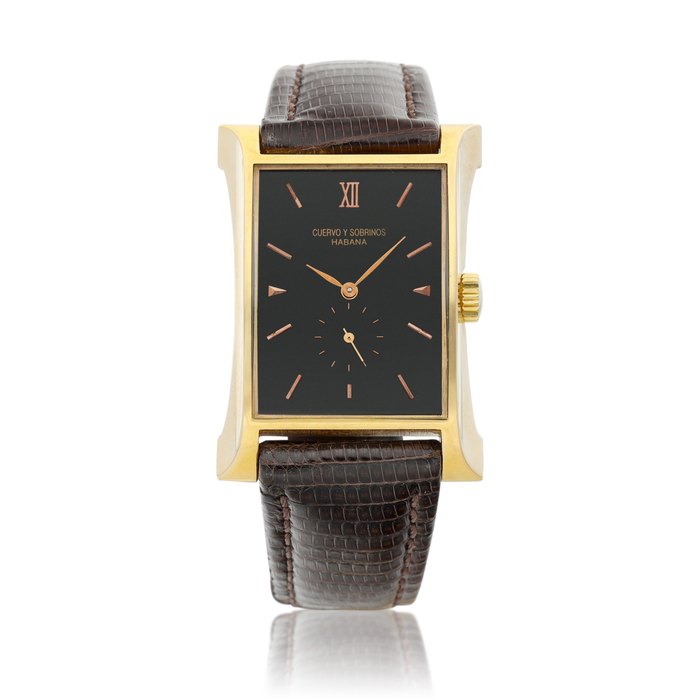Cuervo Y Sobrinos Espléndidos | A yellow gold wristwatch, Circa 1999 | Espléndidos | 黃金腕錶，約1999年製