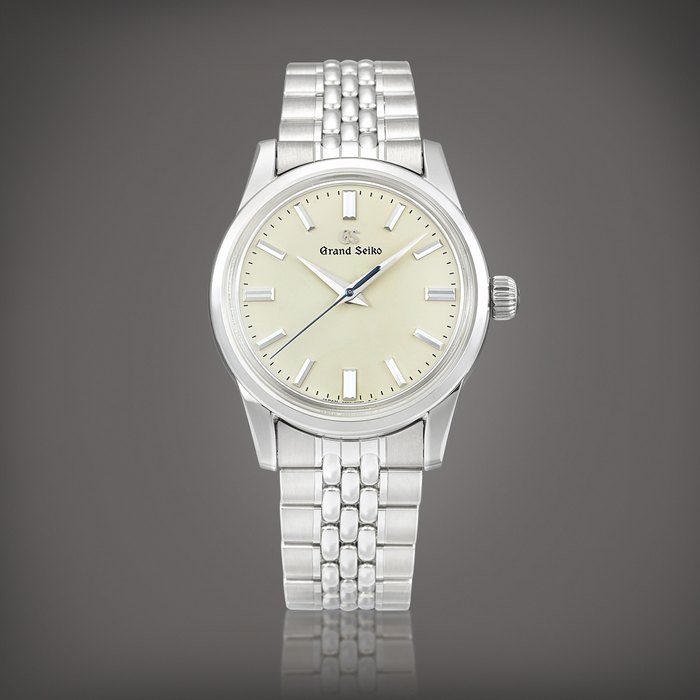 Grand Seiko Reference SBGW235 |  A stainless steel wristwatch with bracelet, Circa 2020 |   型號SBGW235 |  精鋼鏈帶腕錶，約2020年製 · SBGW235